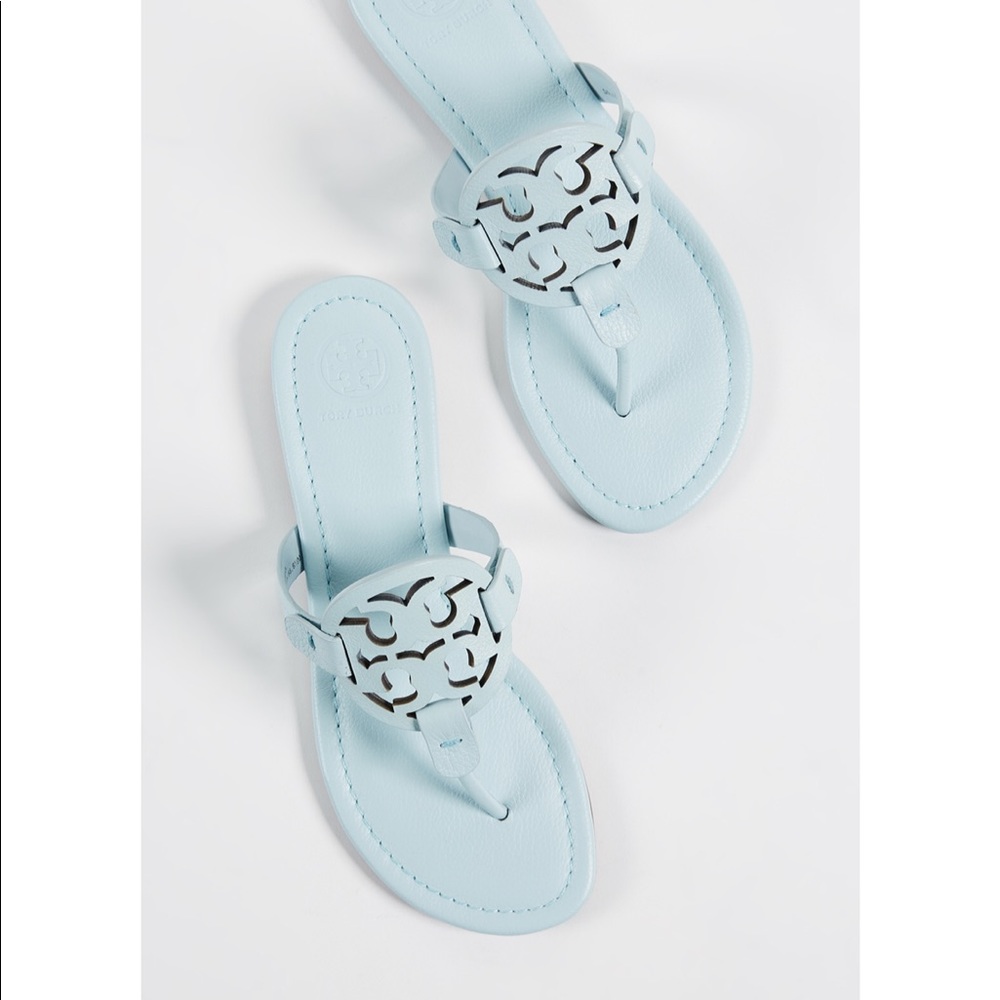 **SOLD**Tory Burch Miller Sandal in Seltzer SOLD